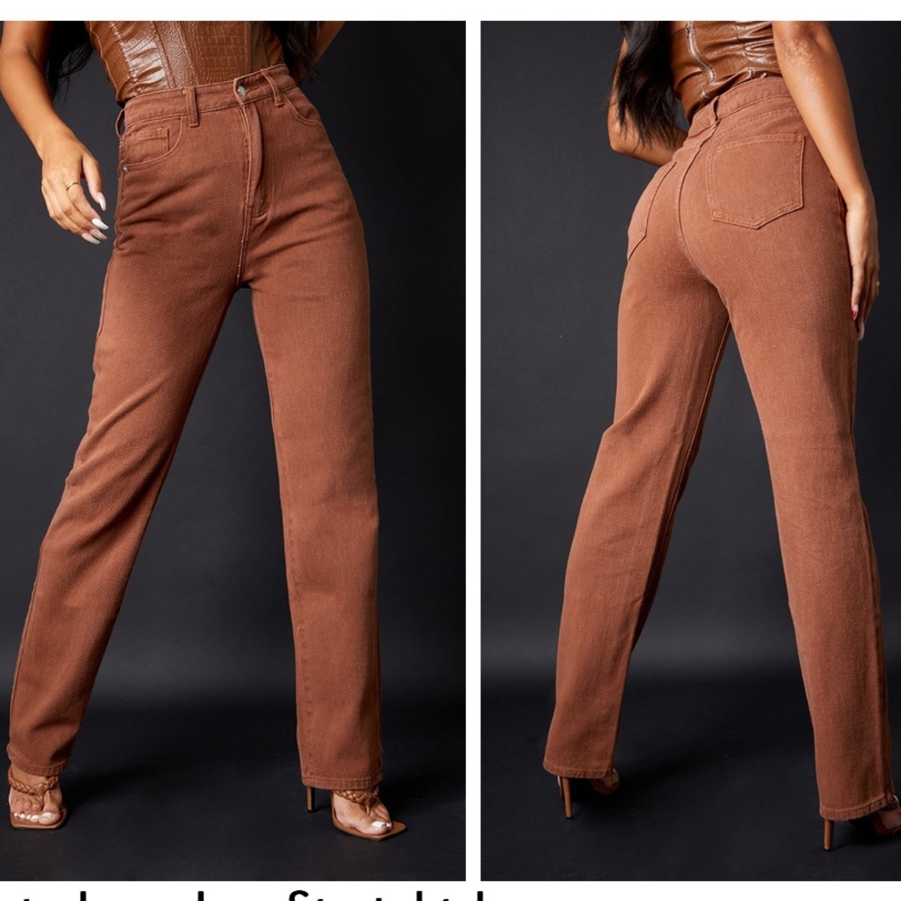 Brown jeans